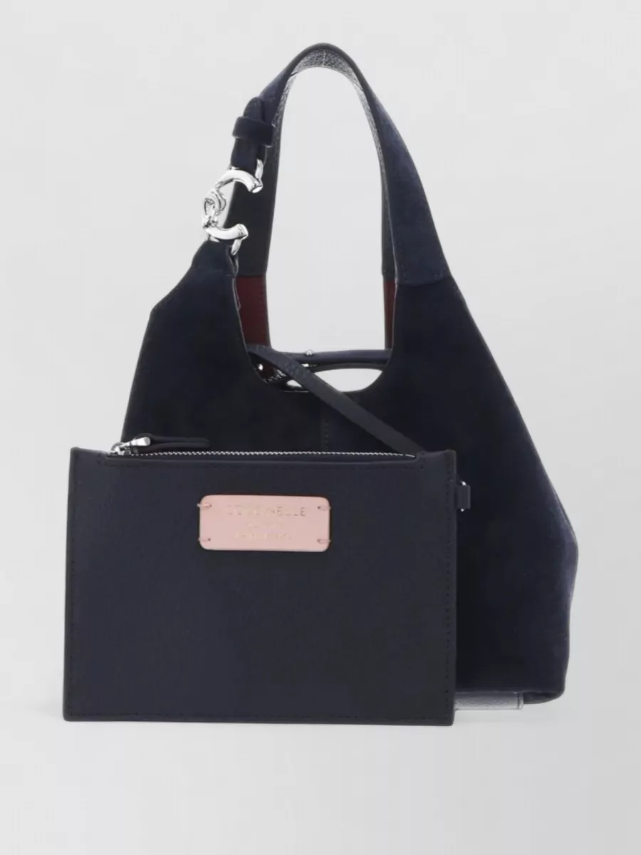 Coccinelle suede shoulder bag