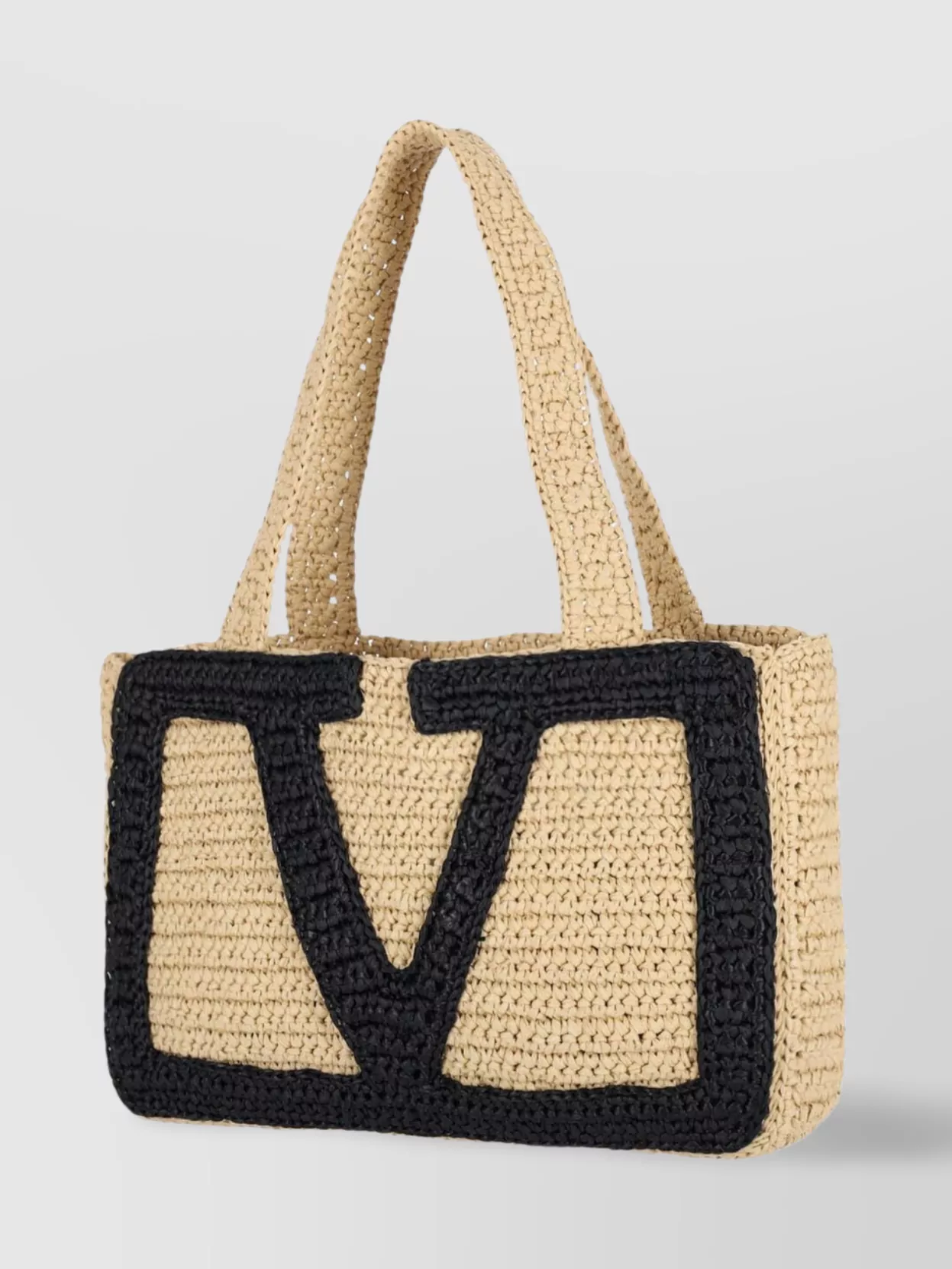 Valentino Garavani Woven Dual Handle Tote Bag