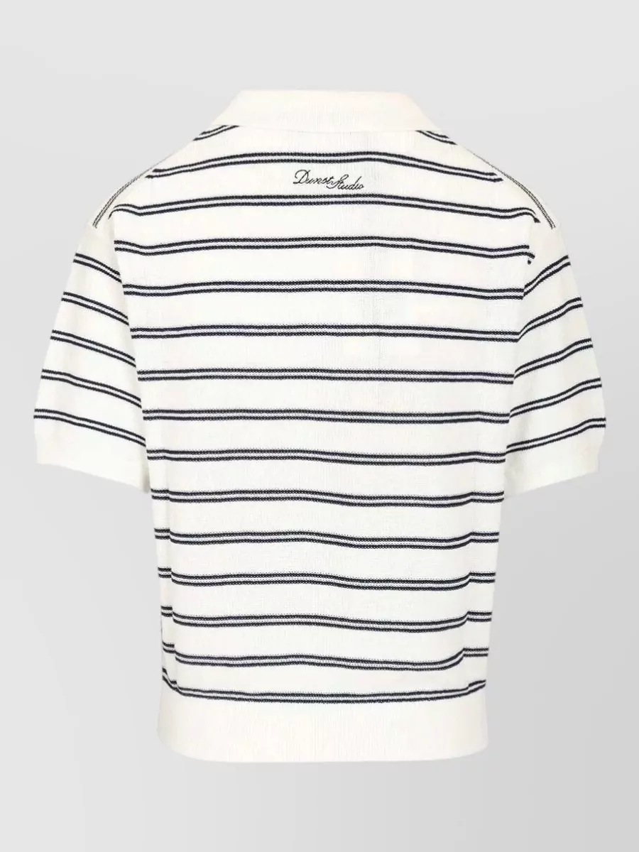 Dunst Striped Polo Shirt