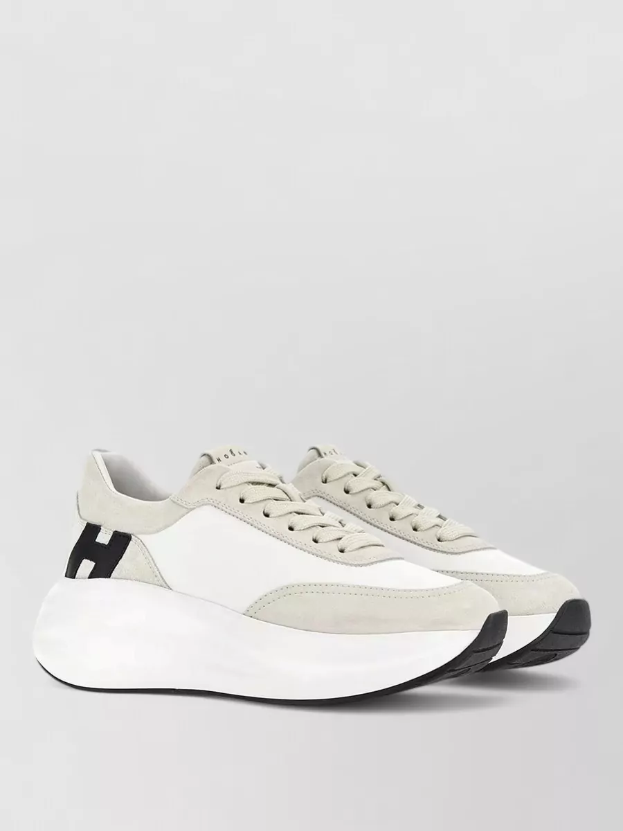 Hogan Maxi I Active Leather Platform Sneakers