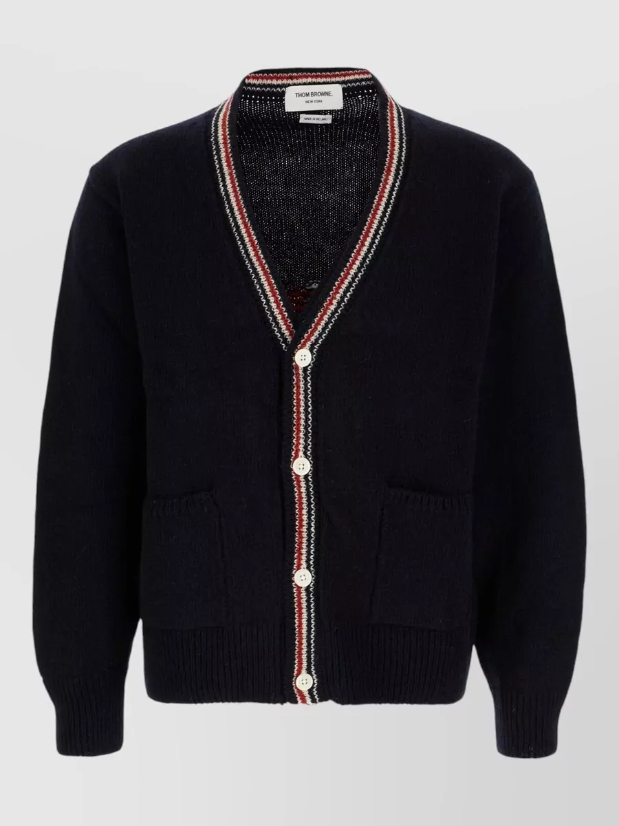 Thom Browne wool mohair cardigan