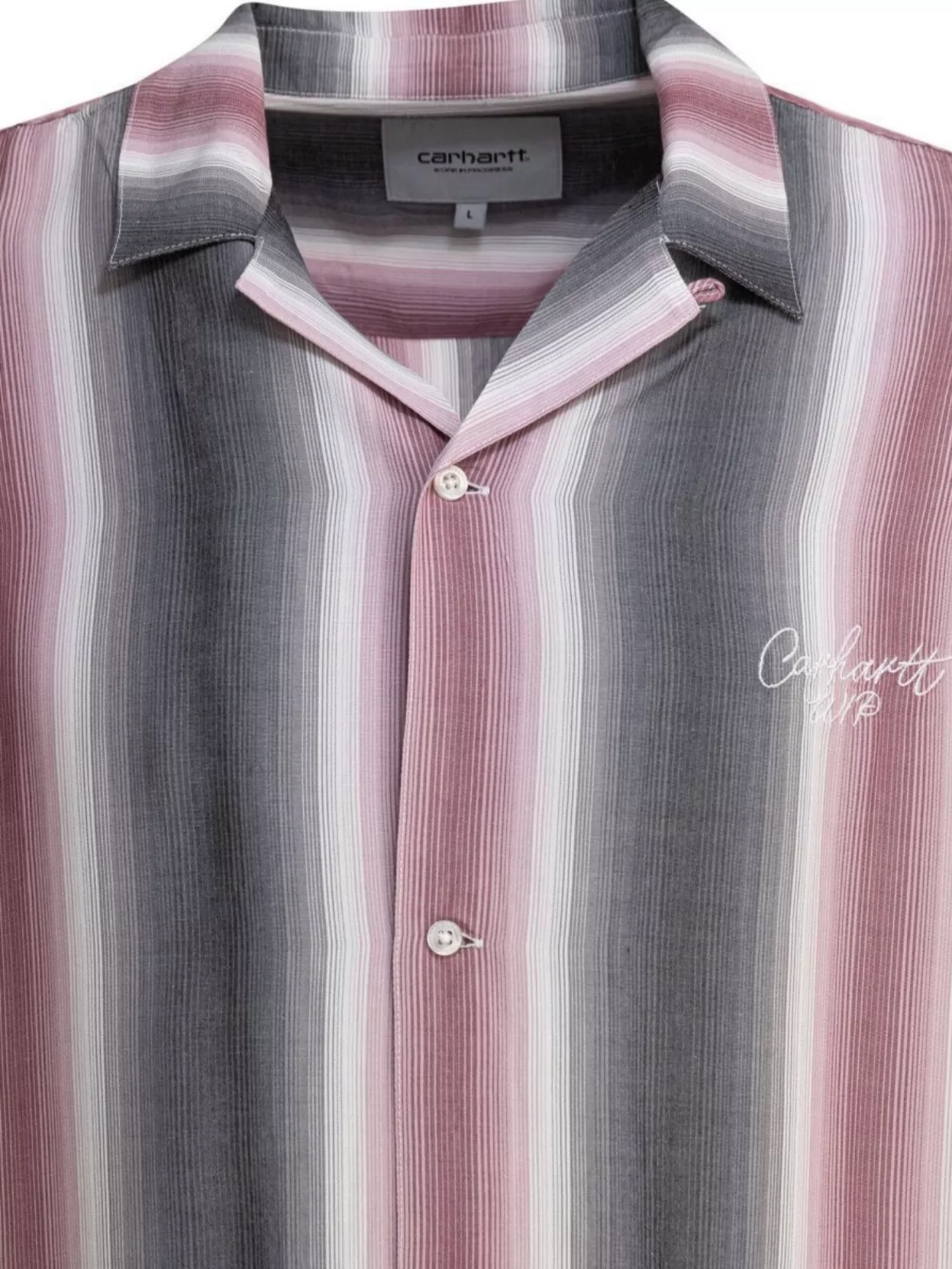 Carhartt Wip Short Sleeves Striped Pattern Shirt