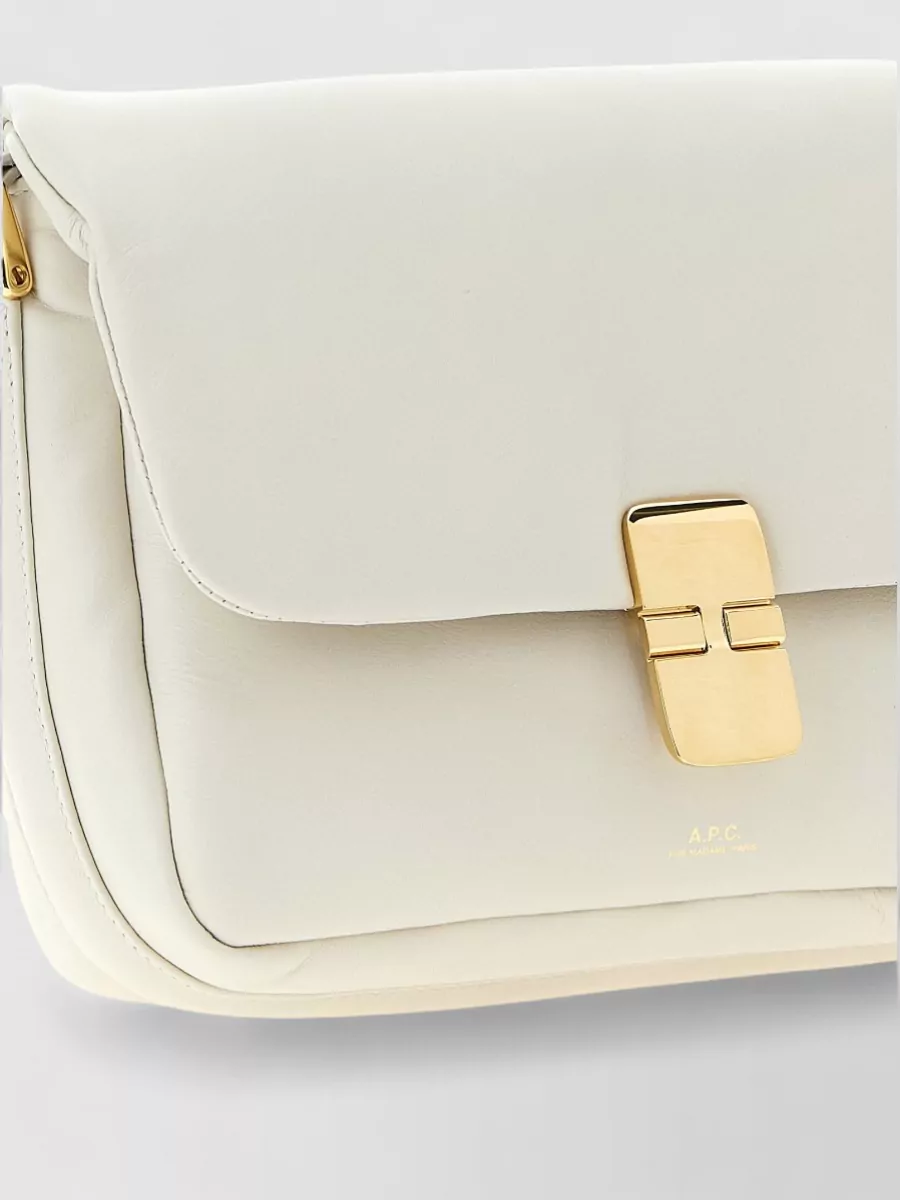A.p.c. Grace Small Leather Shoulder Bag