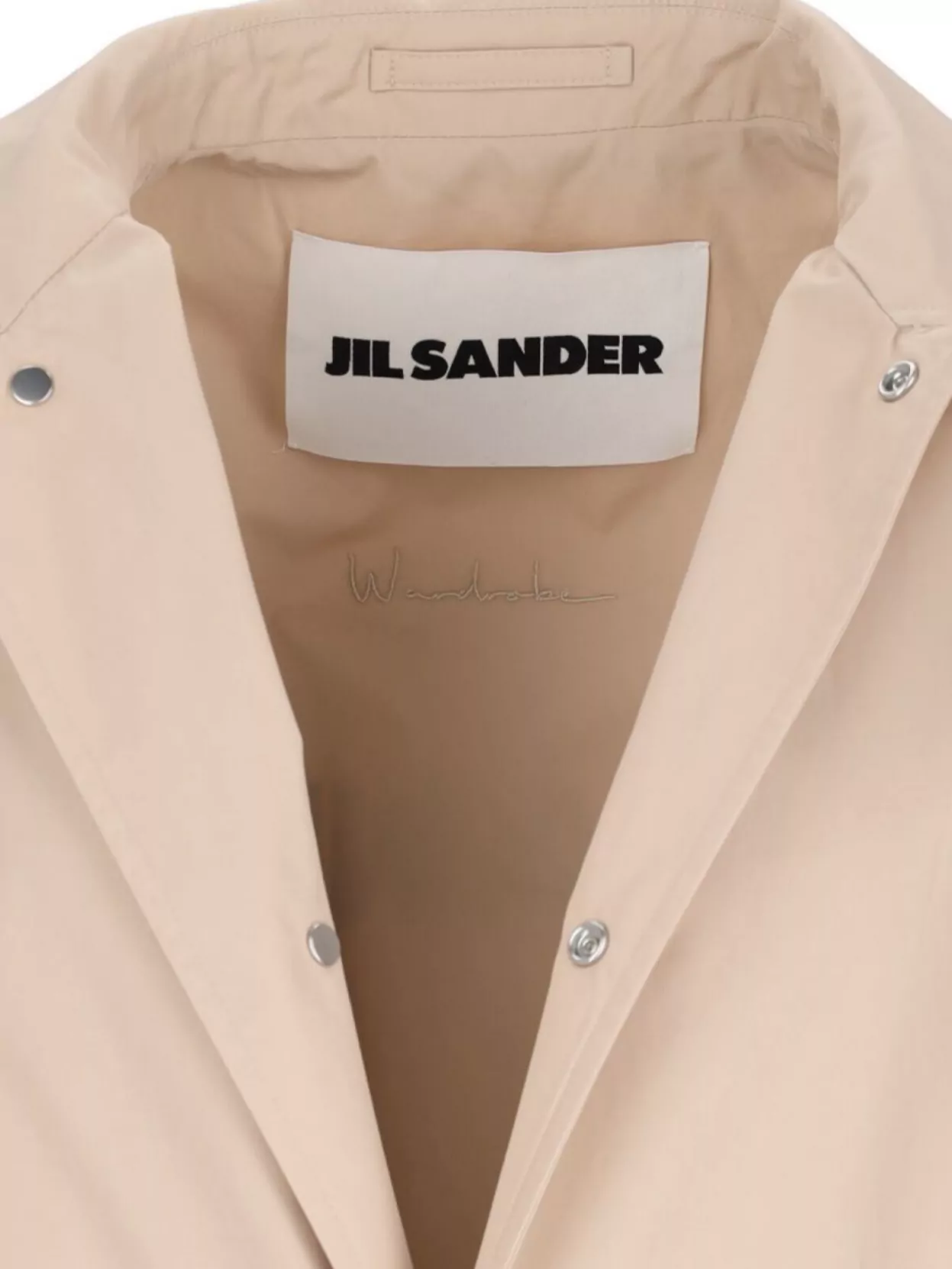 Jil Sander Relaxed Fit Jacket With Convenient Side Pockets