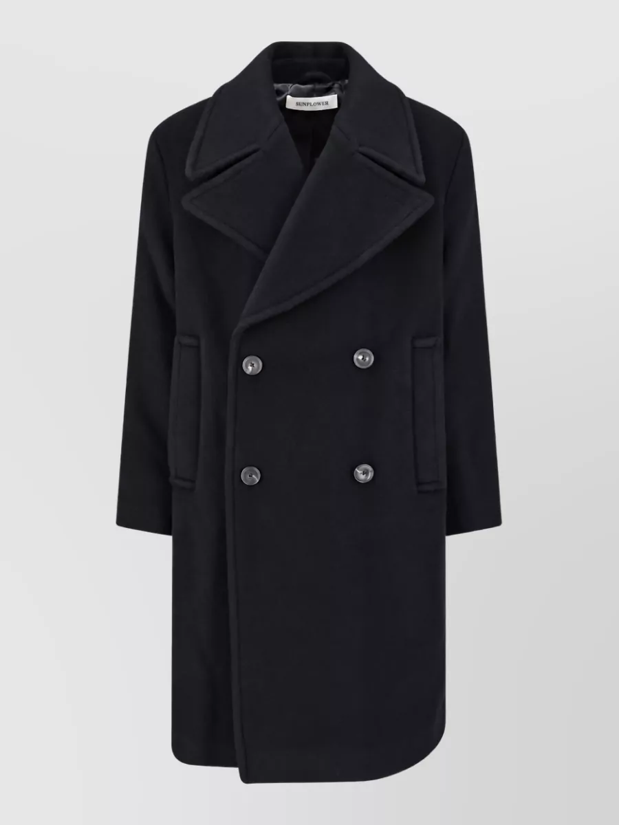 Sunflower double breasted coat