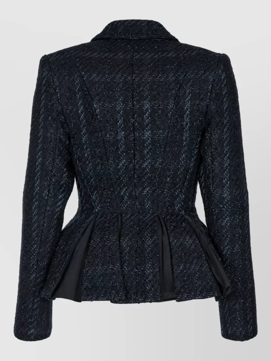 Elisabetta Franchi Single Breasted Coat