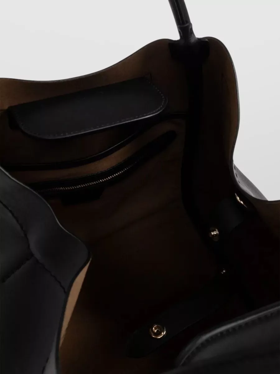 Max Mara Structured Shoulder Bag Top Handles