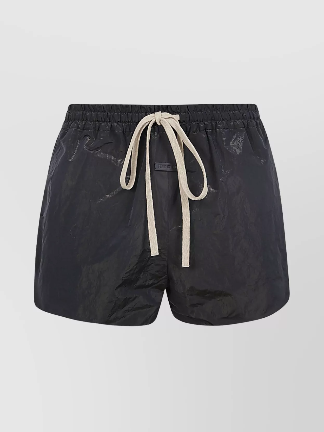 Fear Of God Crinkled Texture Elastic Waistband Lightweight Shorts