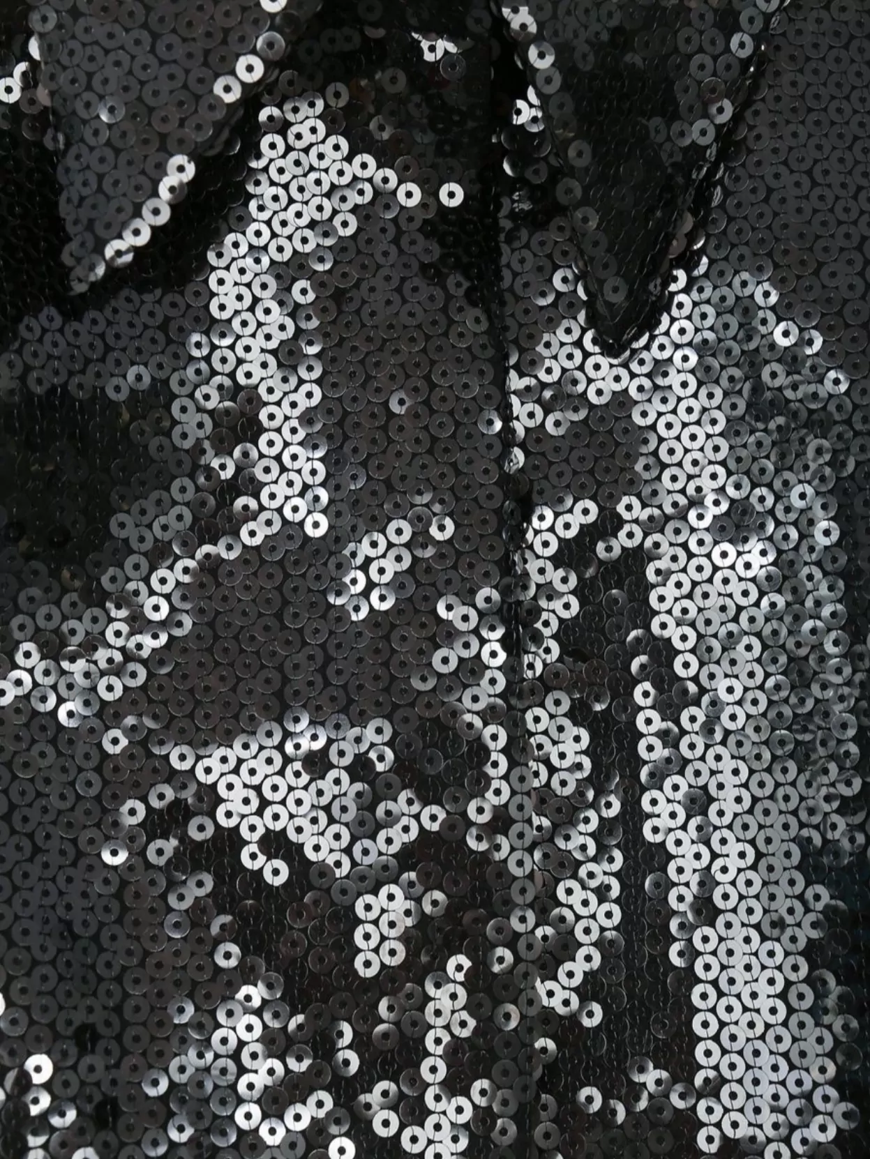 Alberta Ferretti Sequin Embellished Long Sleeve Top
