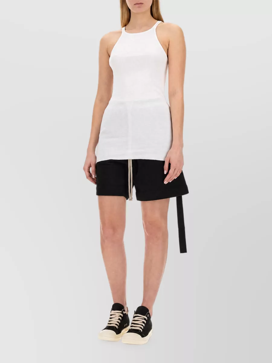 Rick Owens Drkshdw Cotton Racer Back Tank Top