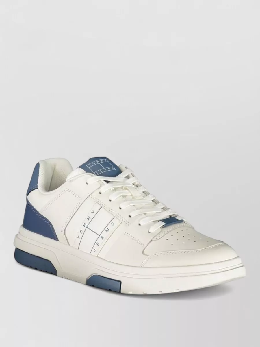 Tommy Hilfiger Leather Low-Top Sneakers