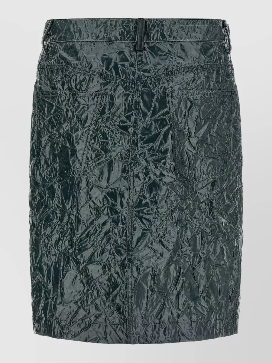 Marni Wrinkled-Effect Skirt