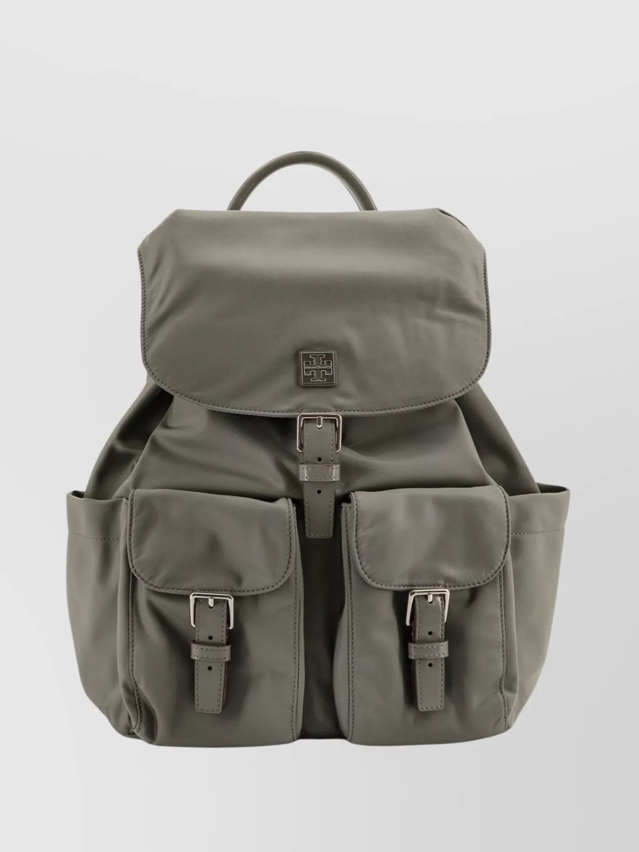 Tory Burch Virginia Nylon Backpack With Multiple Pockets