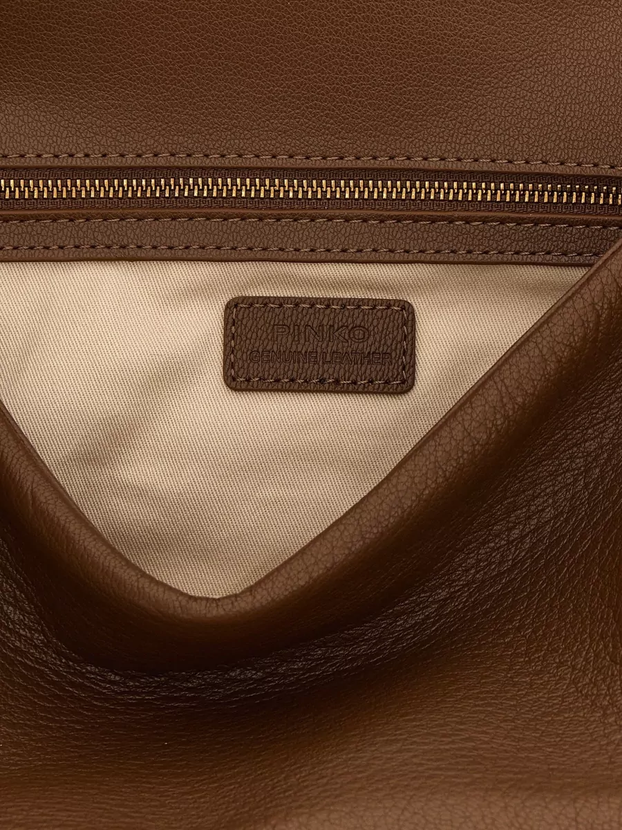 Pinko Love Bag Lamb Leather Shoulder Bag