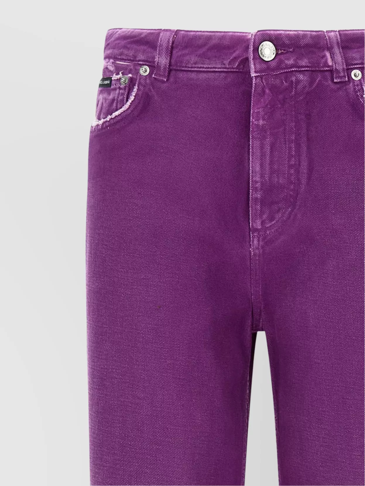Dolce&Gabbana Flared Leg Trousers Rivet Accents
