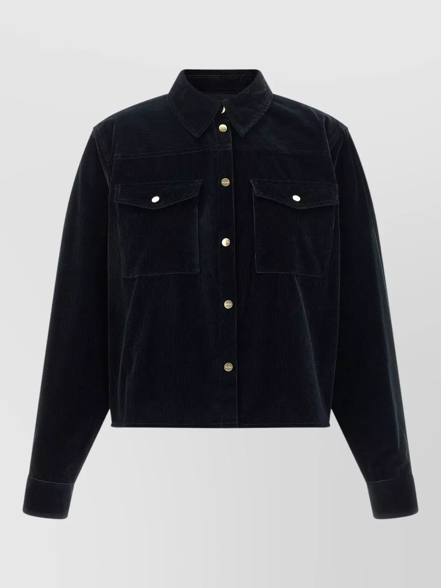 S Max Mara corduroy oversized jacket
