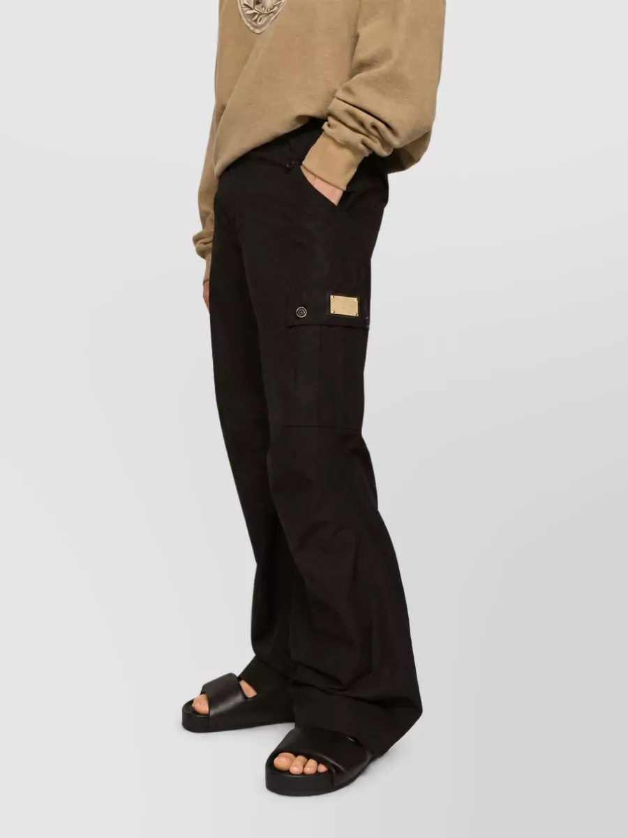 Dolce&Gabbana Cotton Straight-Leg Pants