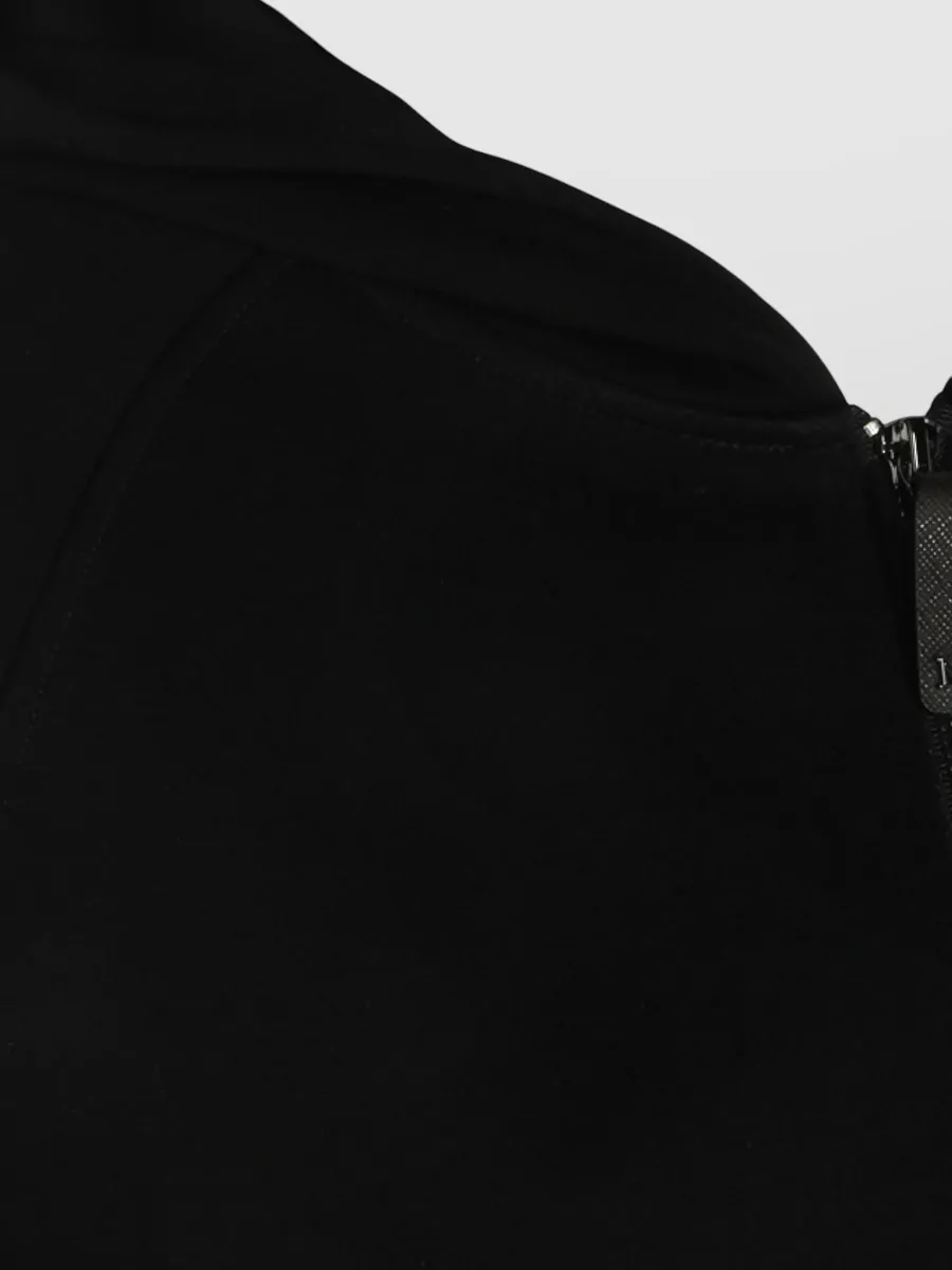 S Max Mara Cotton Blend Zip Hoodie