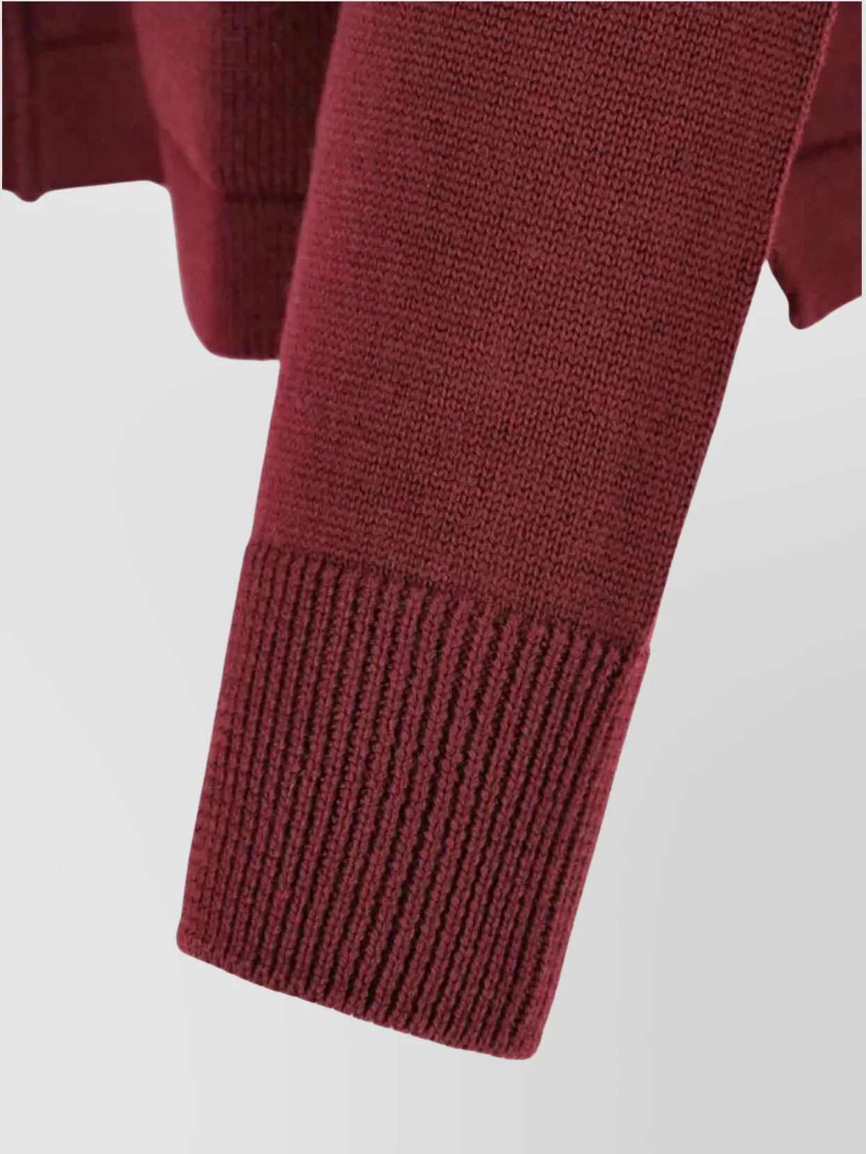 Vivienne Westwood V-Neck Sweater With Ribbed Cuffs And Pockets