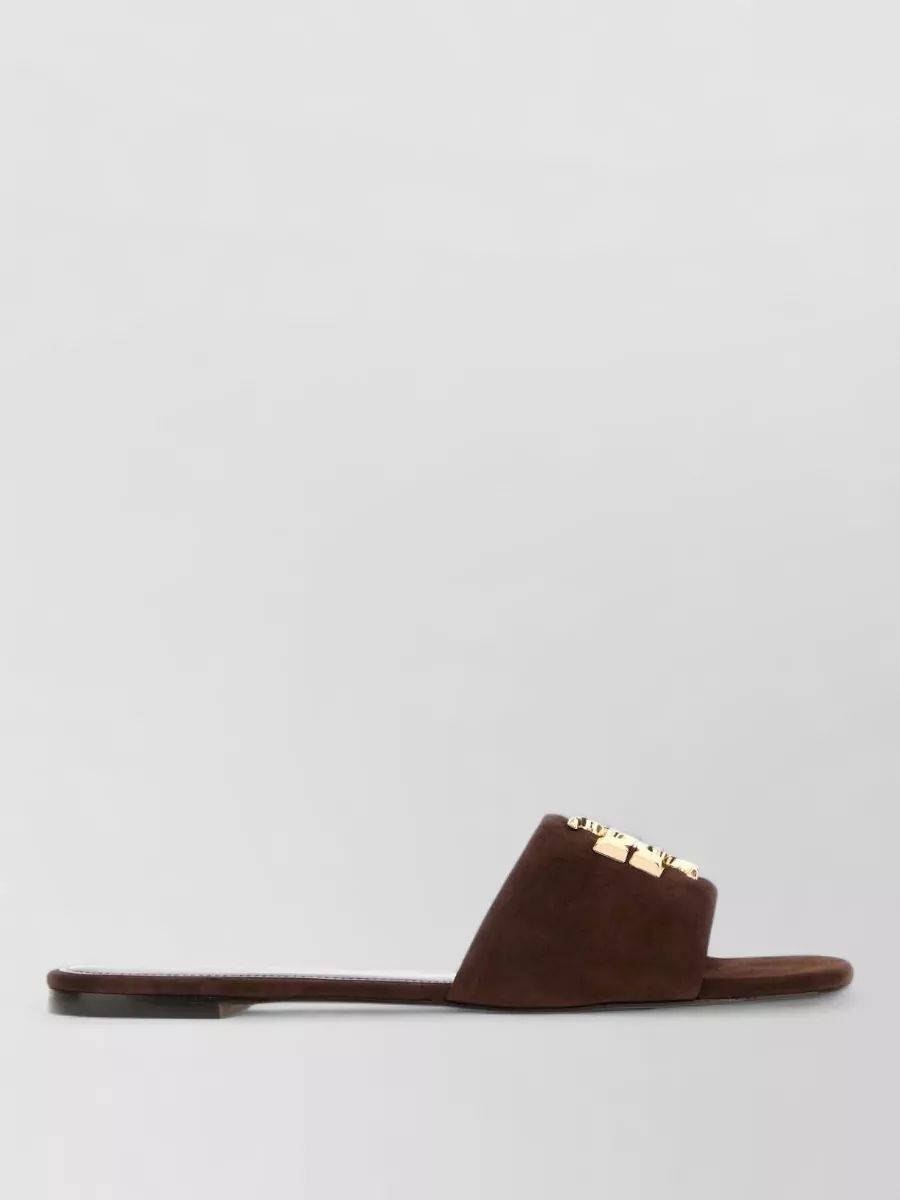 Tory Burch suede slippers