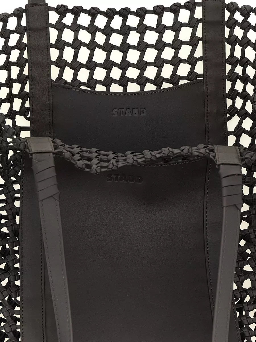 Staud Leather Tote Bag