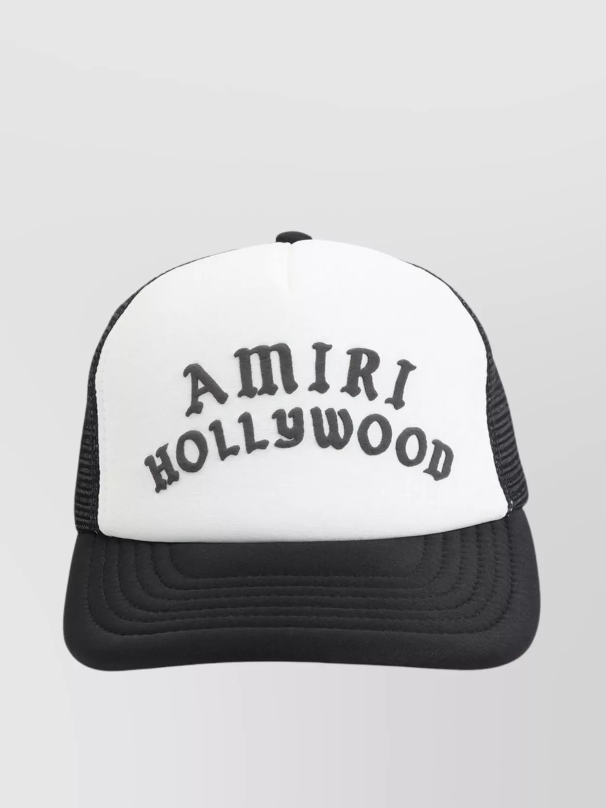 Shop Amiri Hollywood Trucker Hat Mesh Back