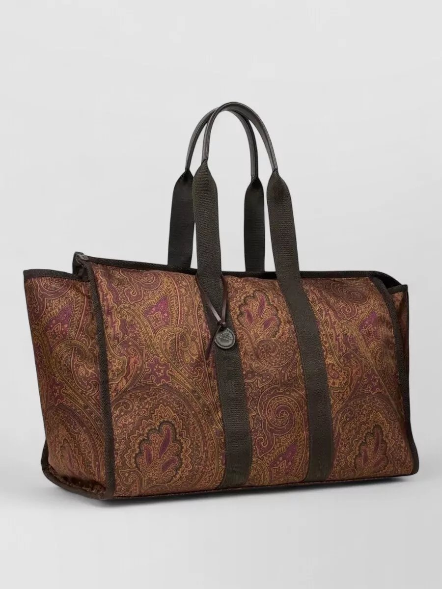 Etro Nylon Travel Bag
