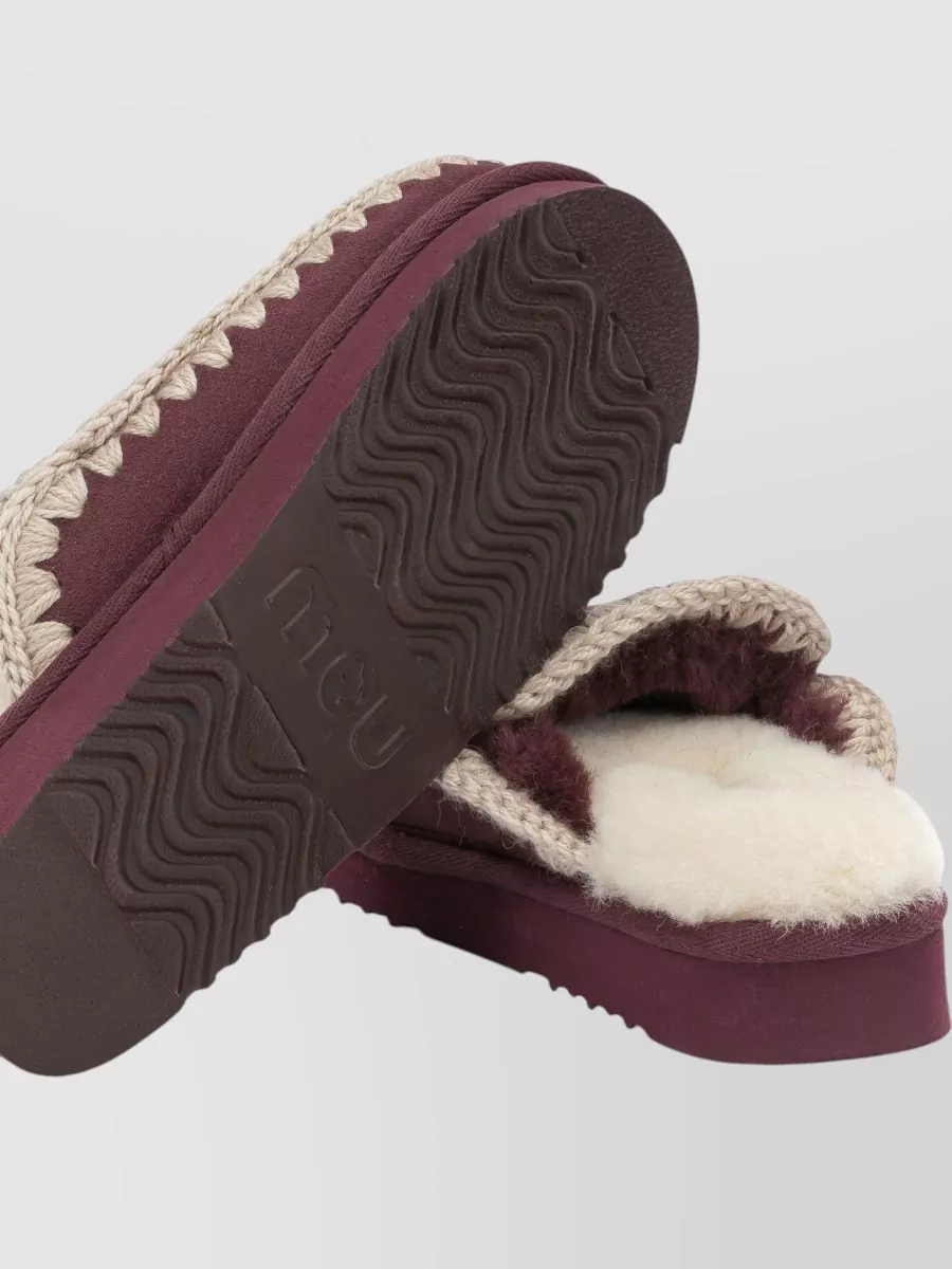 Mou Leather Slippers