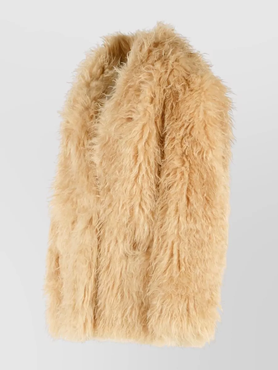 Isabel Marant Faux Fur Relaxed-Fit Coat