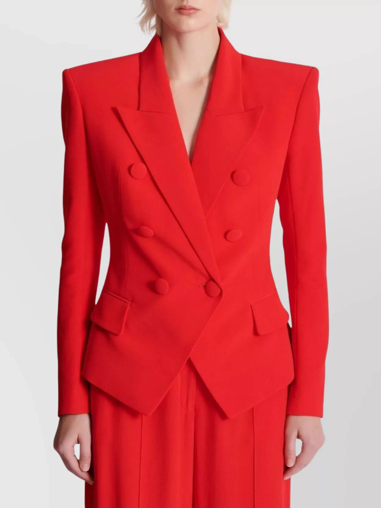 Balmain Lapels Double-breasted Blazer Peak