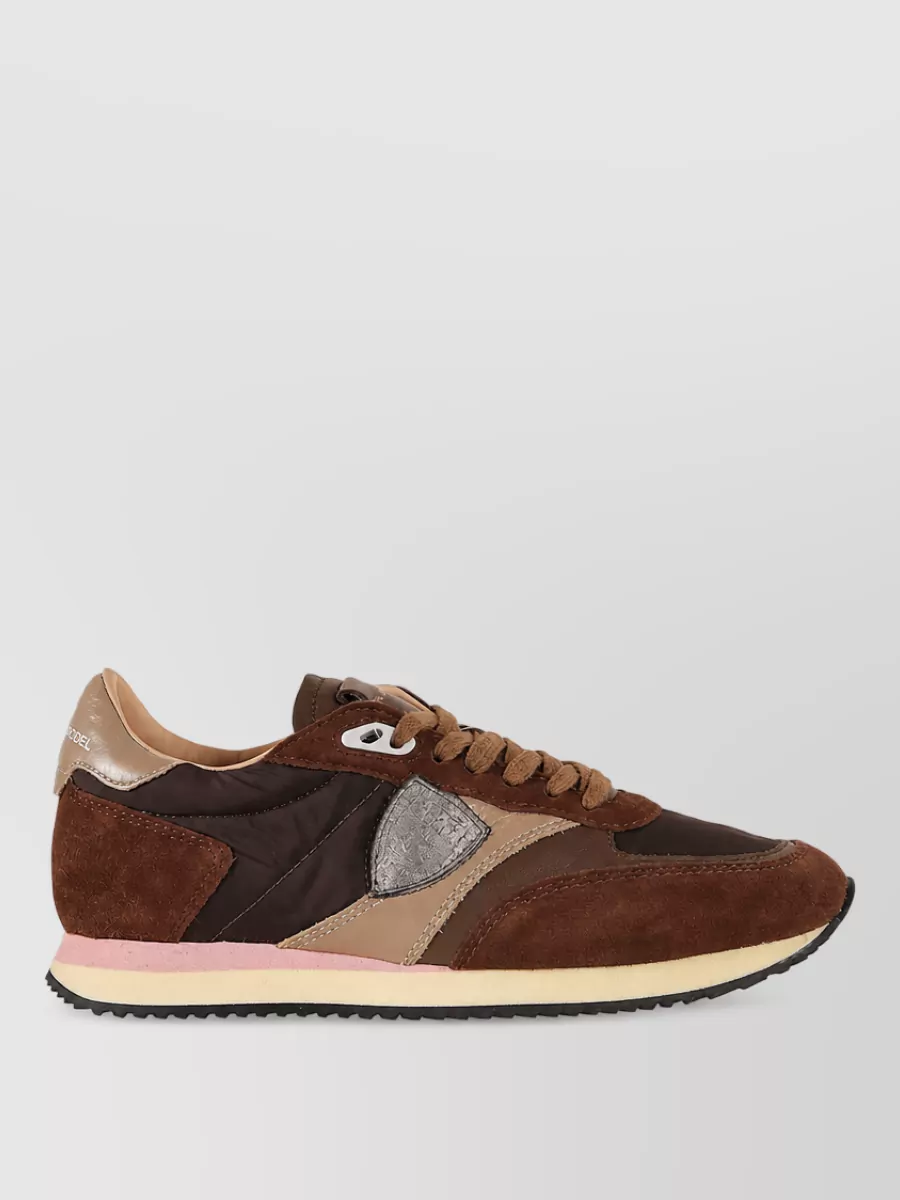 Philippe Model Leather Low-Top Sneakers