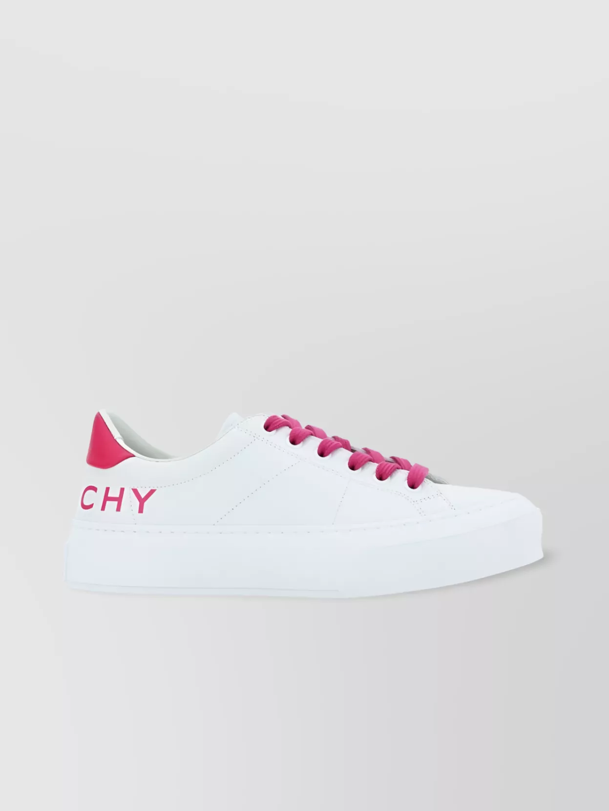 Shop Givenchy Flat Sole Lace-up Sneakers In Pink