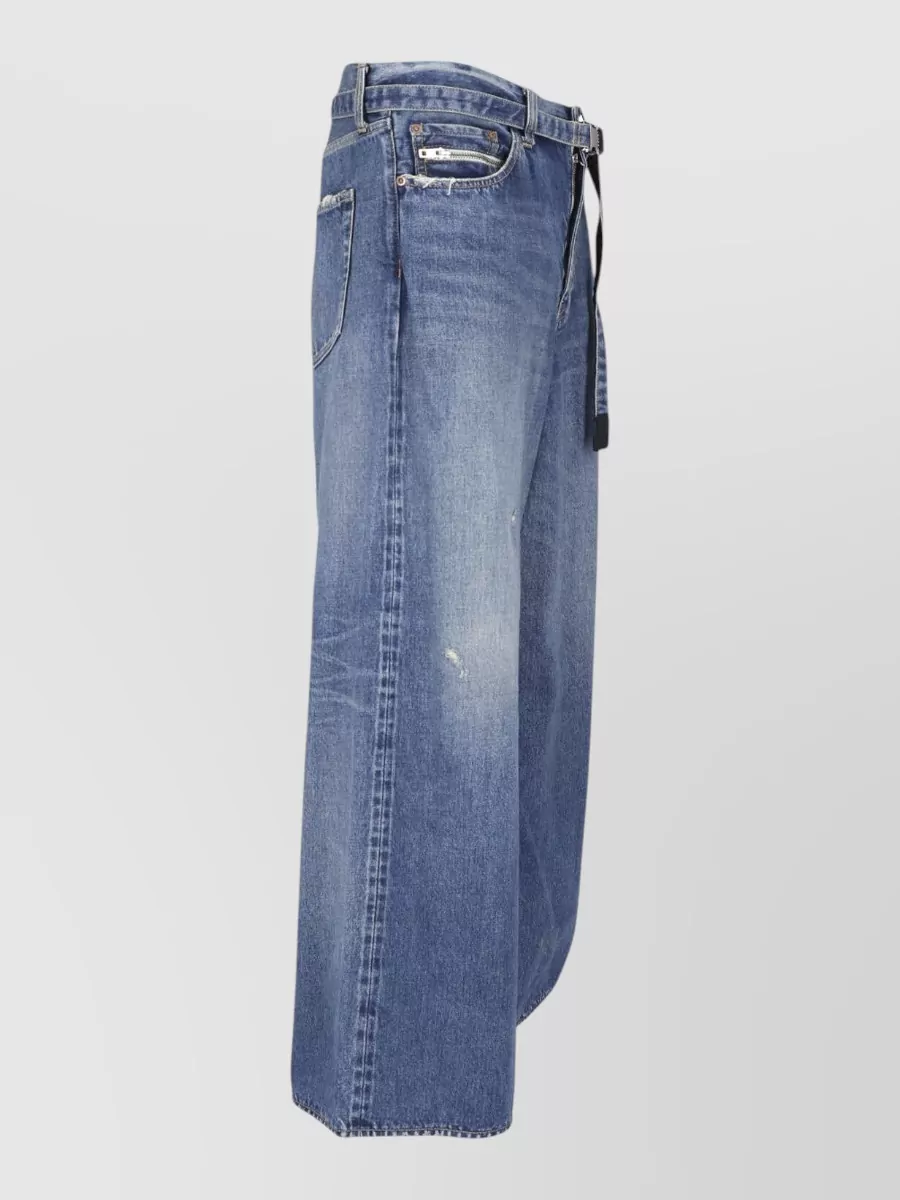 Sacai Straight Leg Jeans