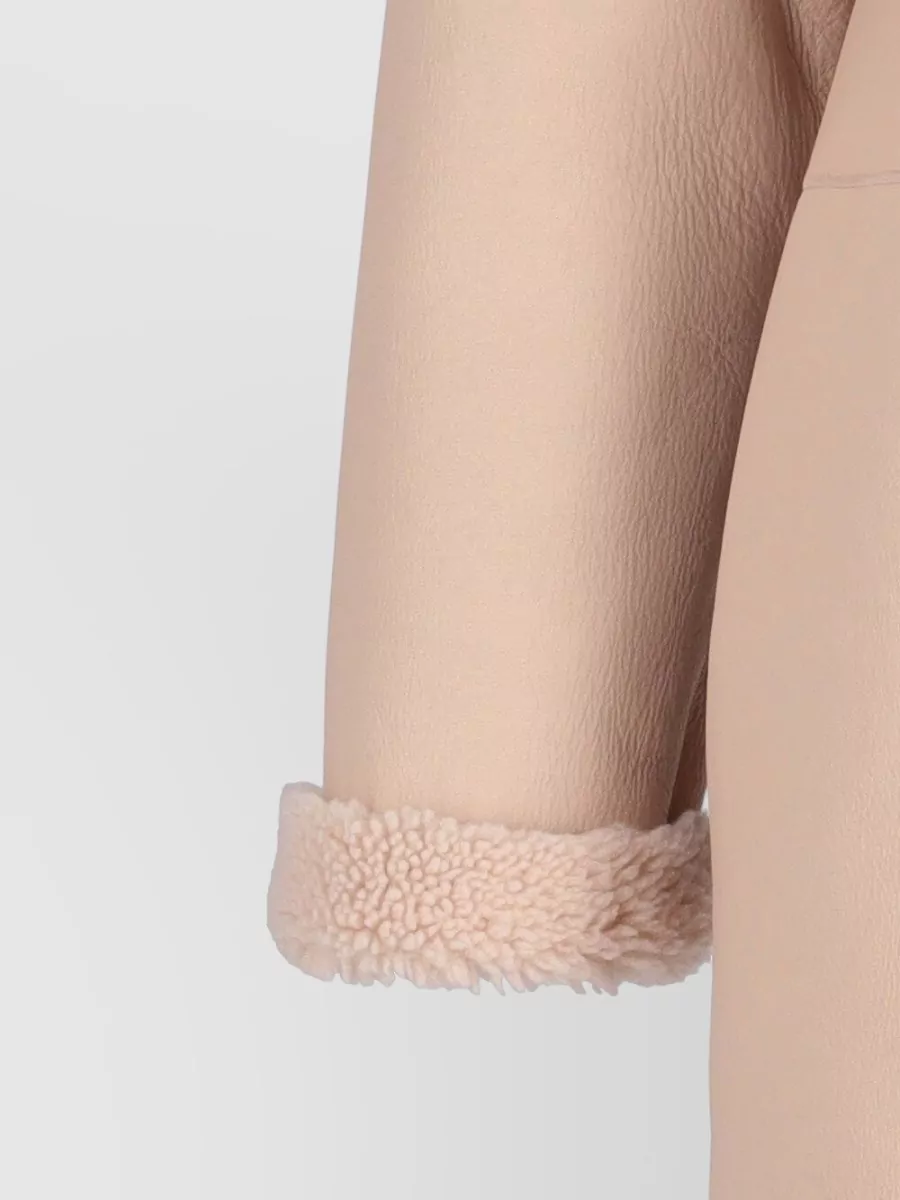 La Rose Faux Shearling Short Coat
