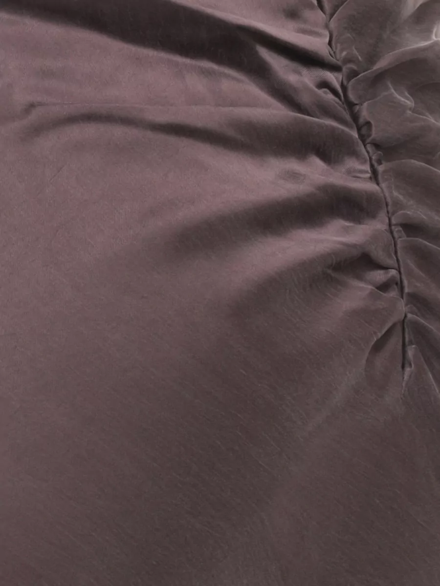 The Andamane Silk Midi Skirt