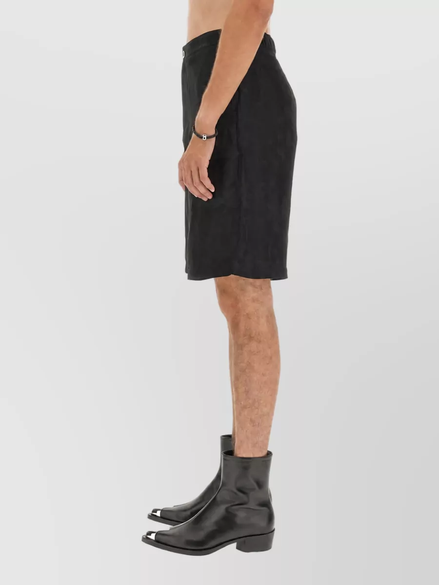 Alexander McQueen viscose chino shorts