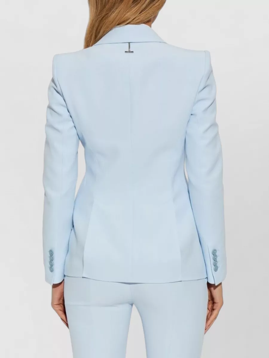 Alexander Mcqueen Tailored Jacket Back Vent Front Flap Pockets