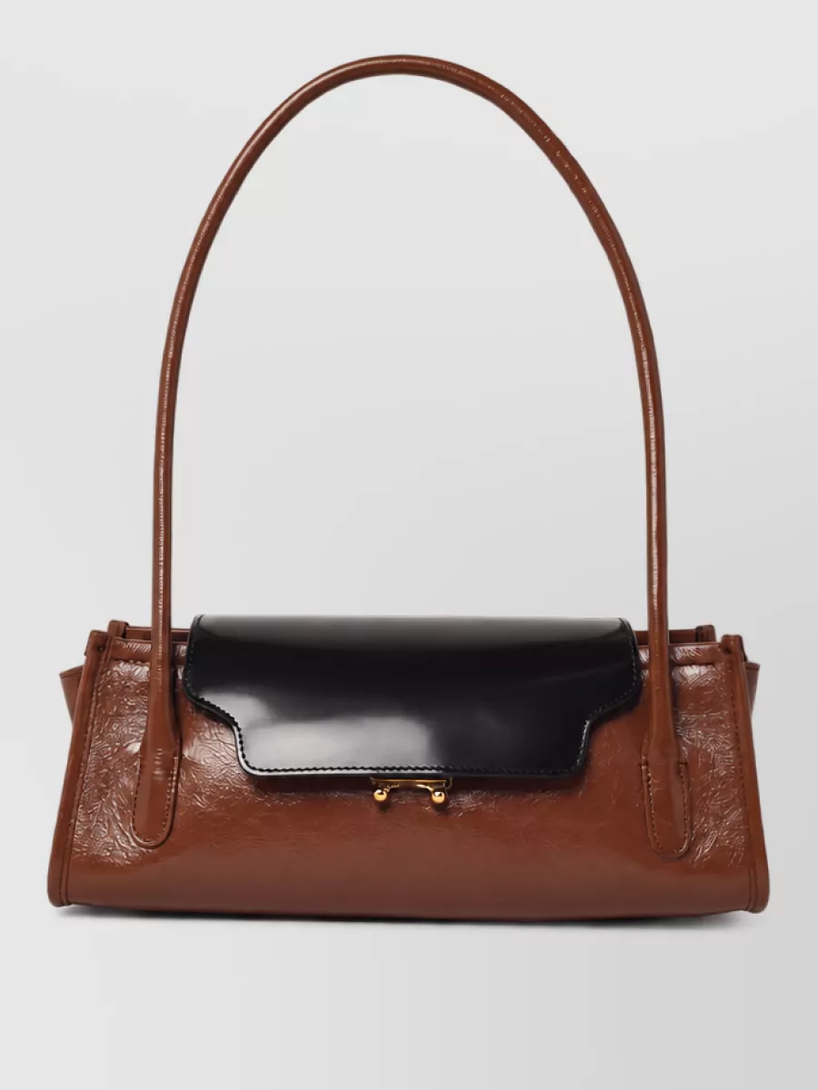 Marni leather shoulder bag