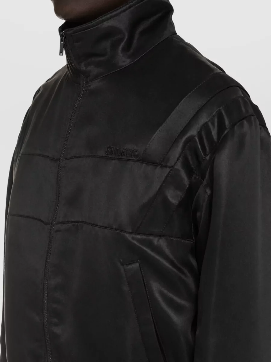 Saint Laurent Silk Bomber Jacket