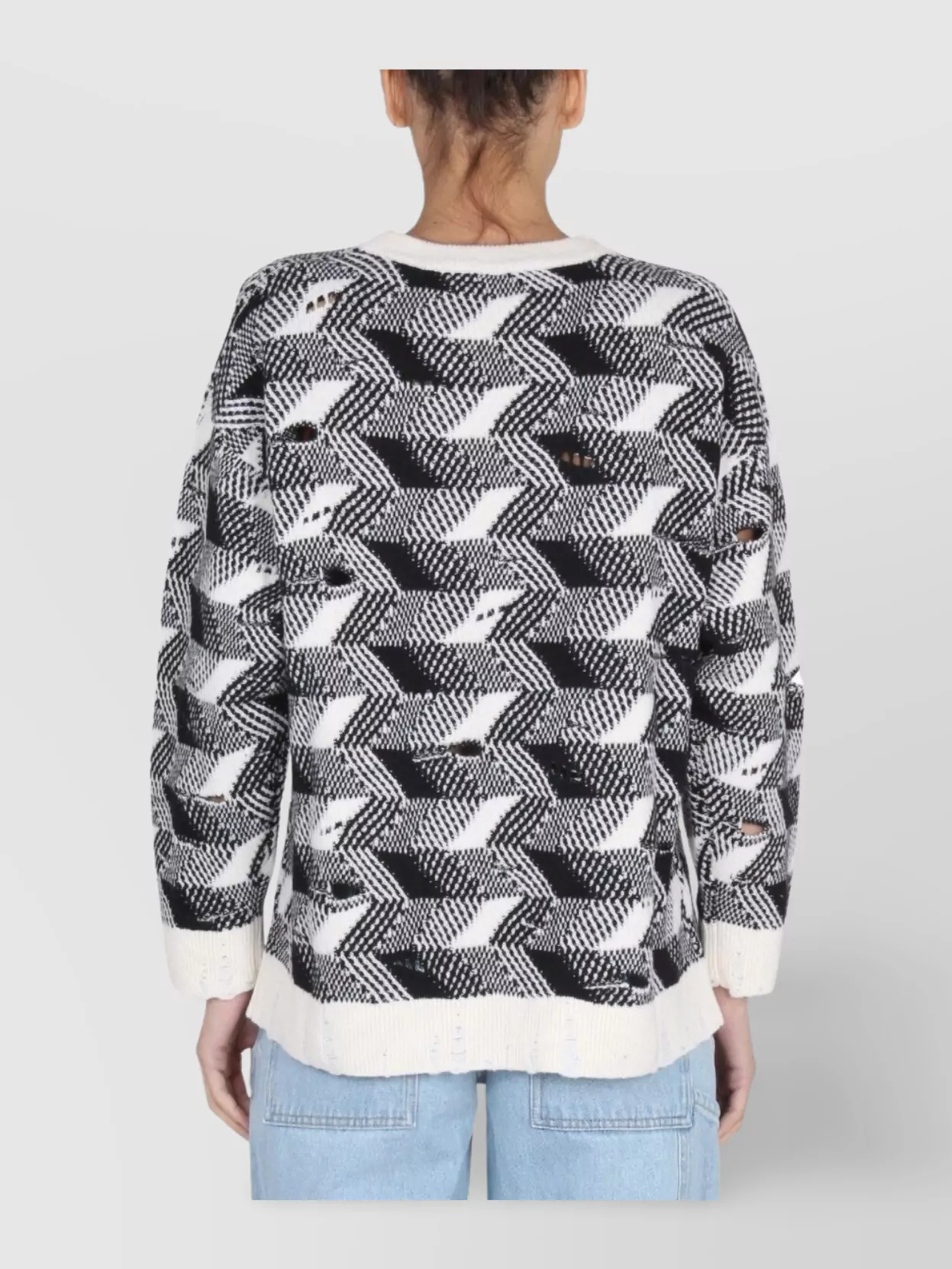 Shop Missoni Chevron Crew Neck Knitwear