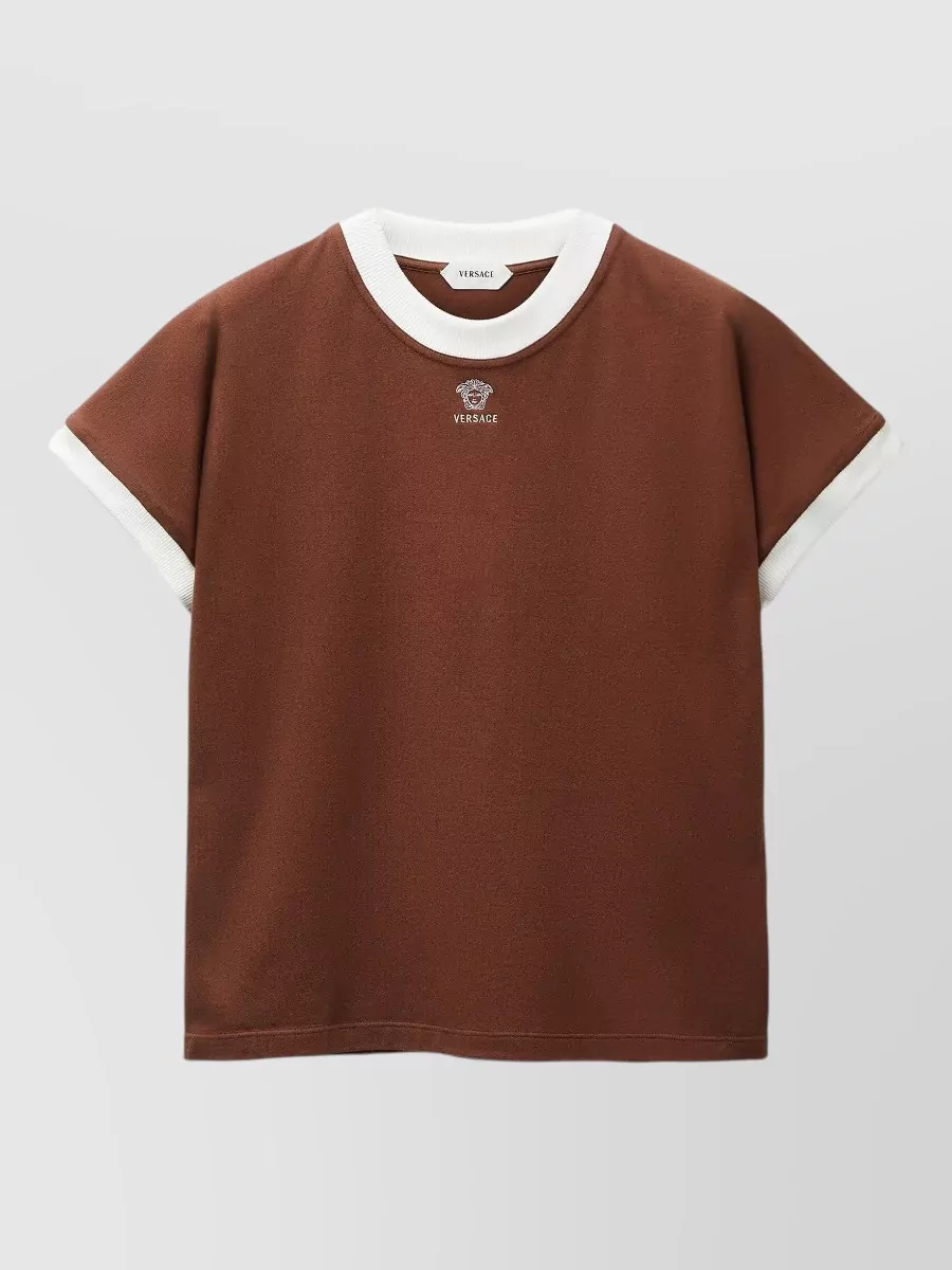 Versace slim-fit short-sleeve t-shirt