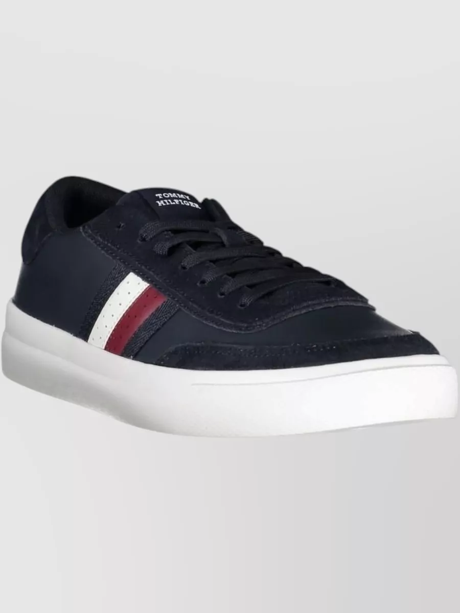 Tommy Hilfiger Leather Low-Top Sneakers
