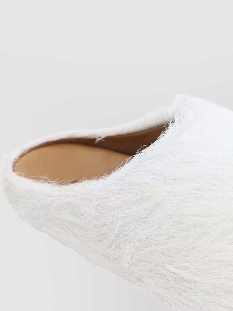 Marni Calf Hair Slippers