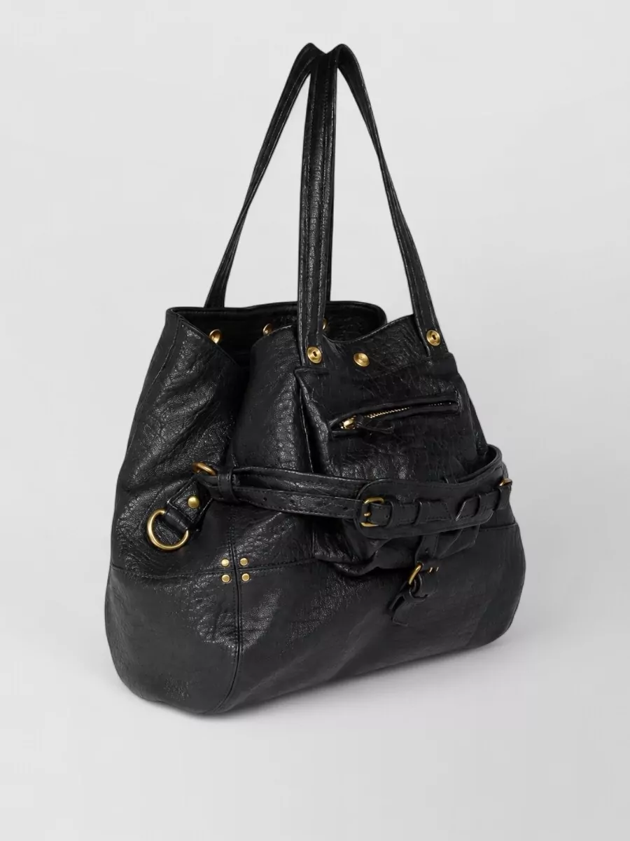 Jérôme Dreyfuss Lambskin Tote Bag Billy M