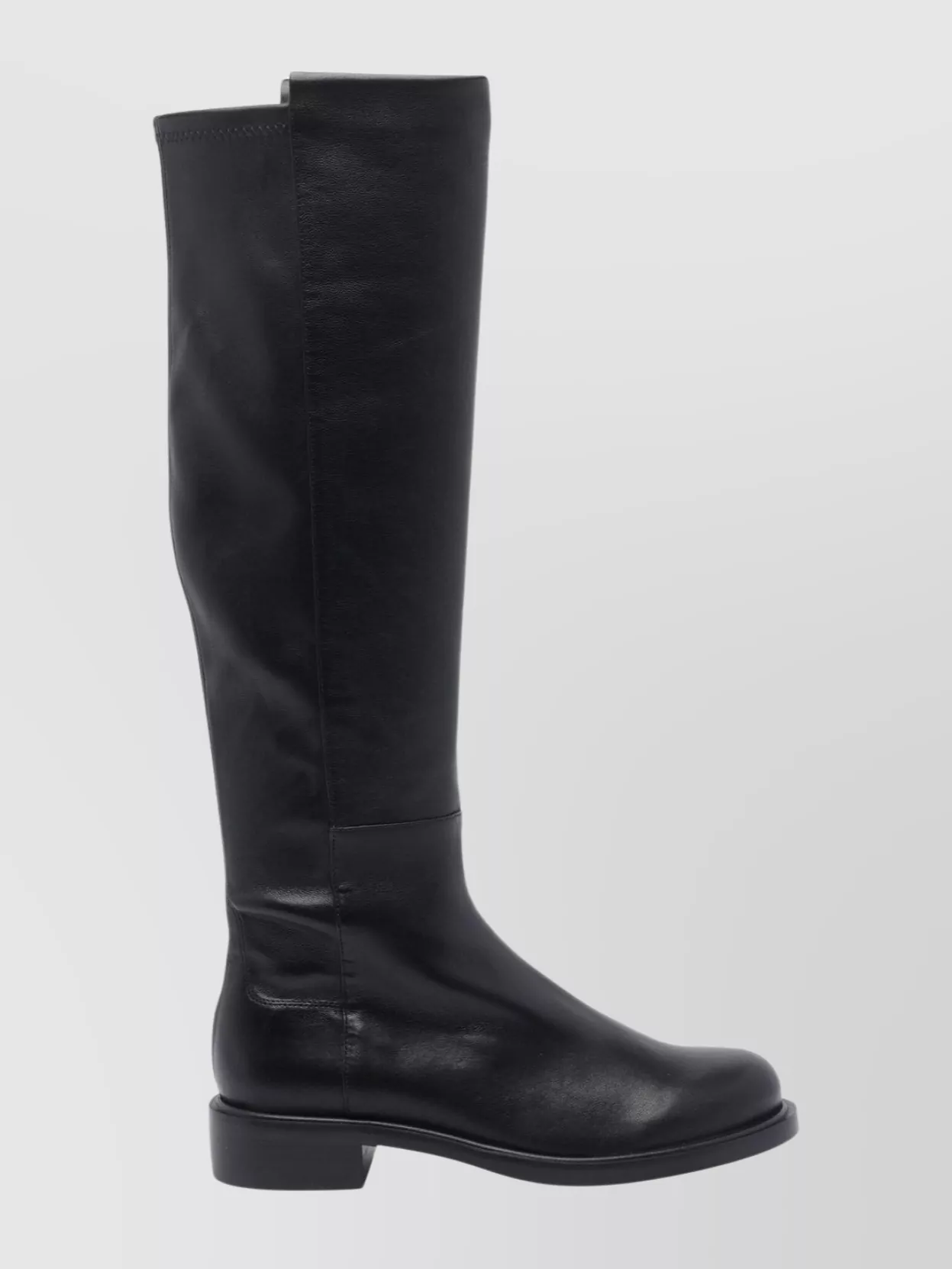 Stuart Weitzman High Leather Ankle Boots With Block Heel