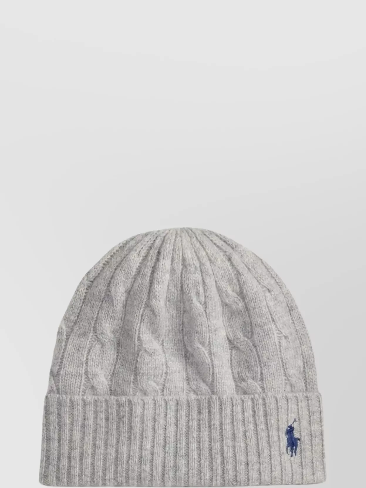 Polo Ralph Lauren Wool And Cashmere Cable Knit Beanie