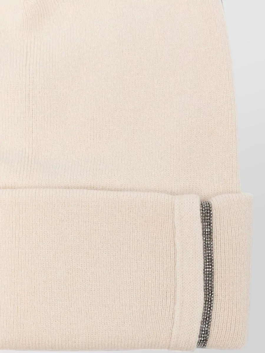 Brunello Cucinelli Ribbed Cashmere Beanie
