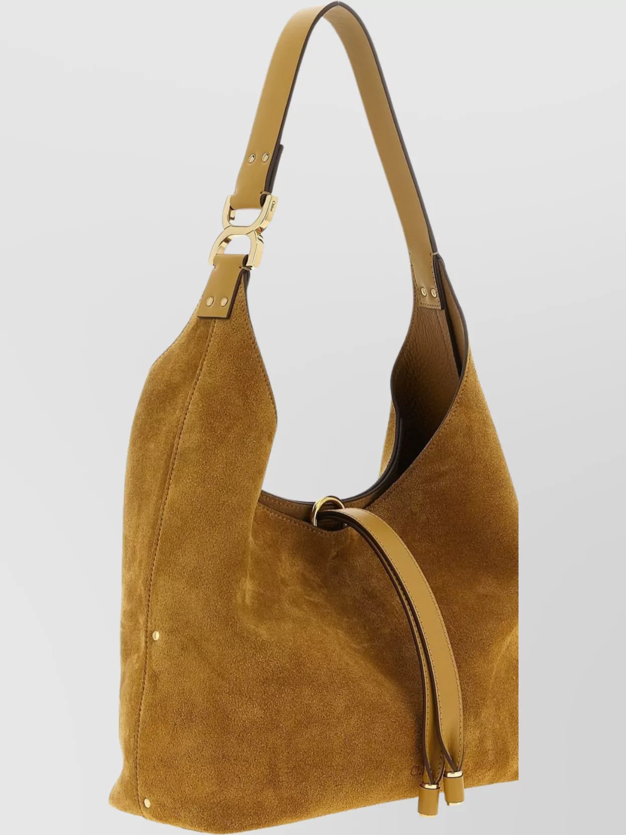 Chloé Small Shoulder Bag Adjustable Strap In Orange