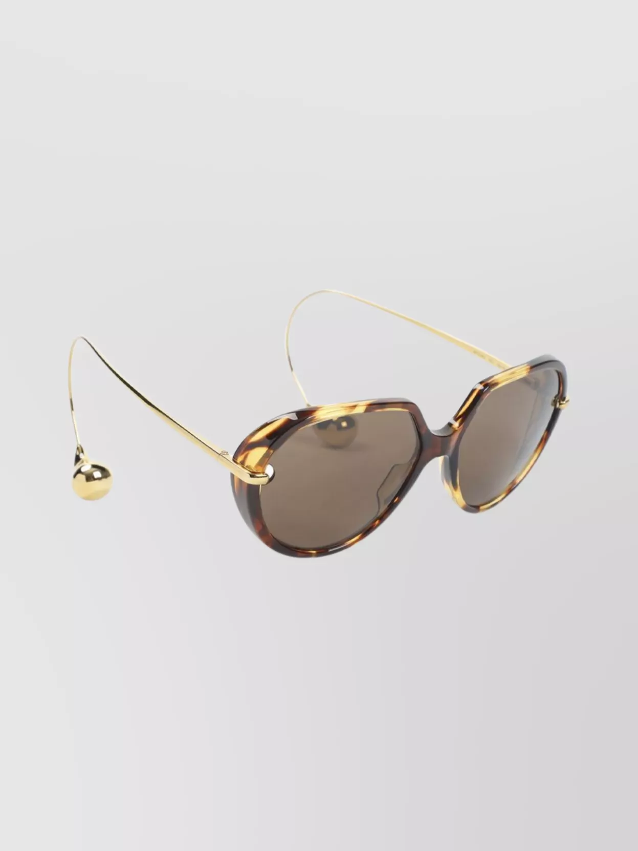 Bottega Veneta Bv1436S Round Frame Sunglasses
