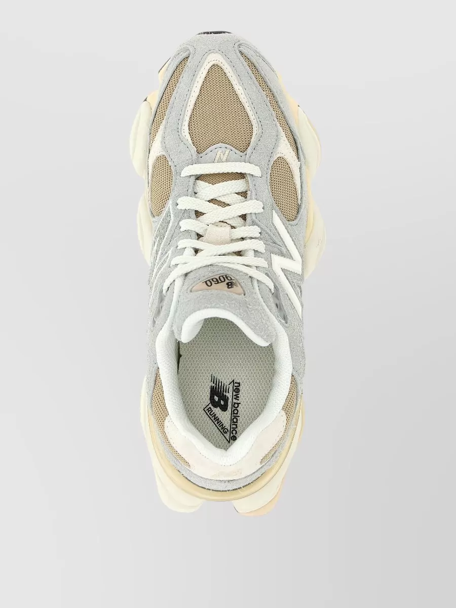 New Balance Suede Leather 9060 Low-Top Sneakers